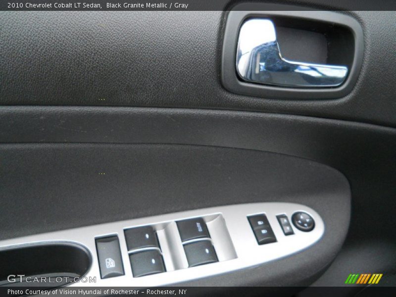 Black Granite Metallic / Gray 2010 Chevrolet Cobalt LT Sedan