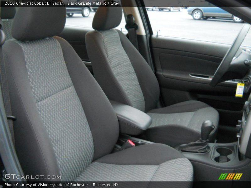 Black Granite Metallic / Gray 2010 Chevrolet Cobalt LT Sedan