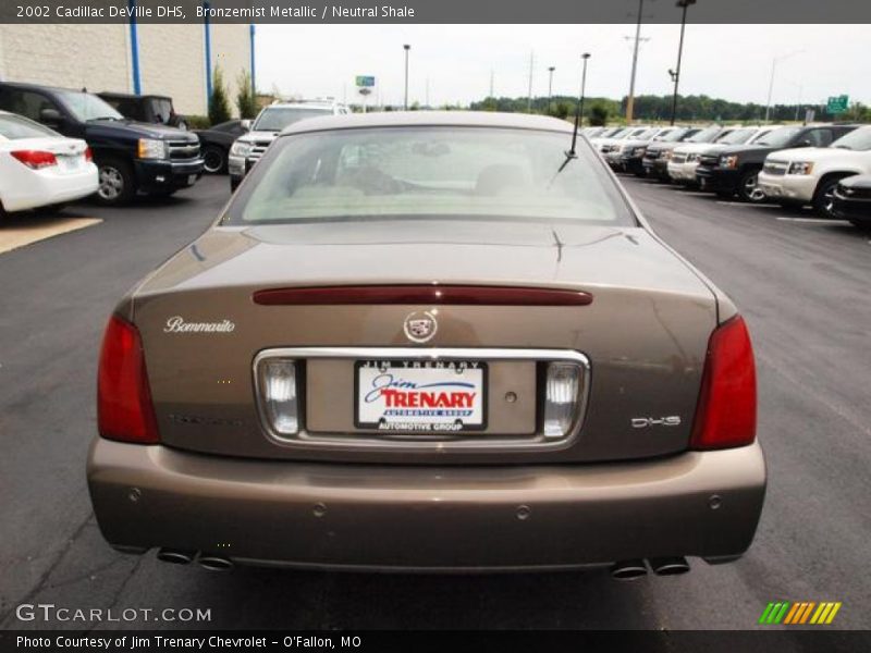 Bronzemist Metallic / Neutral Shale 2002 Cadillac DeVille DHS