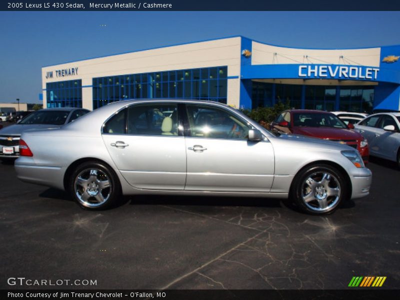 Mercury Metallic / Cashmere 2005 Lexus LS 430 Sedan