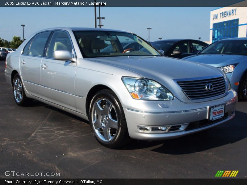 Mercury Metallic / Cashmere 2005 Lexus LS 430 Sedan