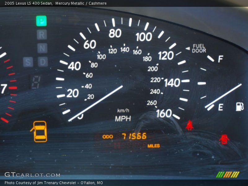 Mercury Metallic / Cashmere 2005 Lexus LS 430 Sedan