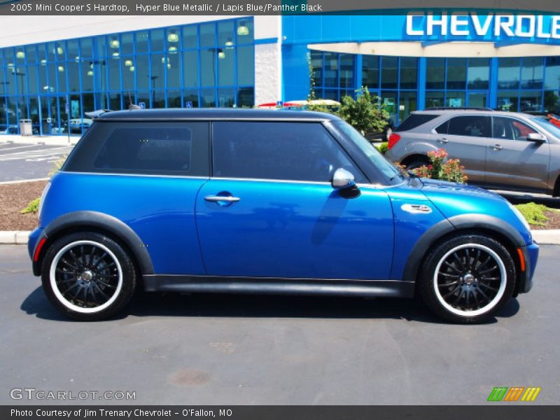 Hyper Blue Metallic / Lapis Blue/Panther Black 2005 Mini Cooper S Hardtop