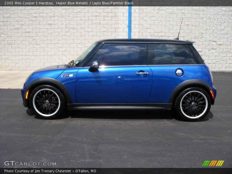 Hyper Blue Metallic / Lapis Blue/Panther Black 2005 Mini Cooper S Hardtop