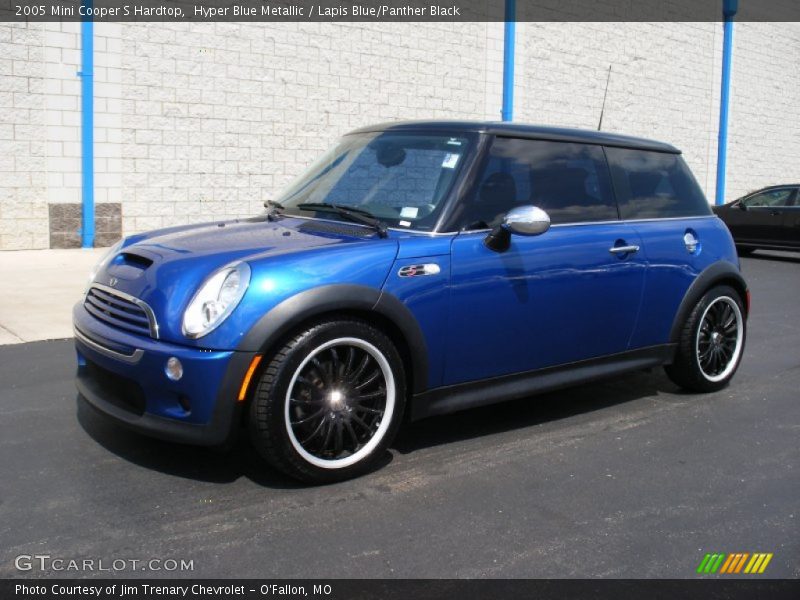 Hyper Blue Metallic / Lapis Blue/Panther Black 2005 Mini Cooper S Hardtop