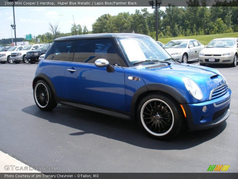 Hyper Blue Metallic / Lapis Blue/Panther Black 2005 Mini Cooper S Hardtop