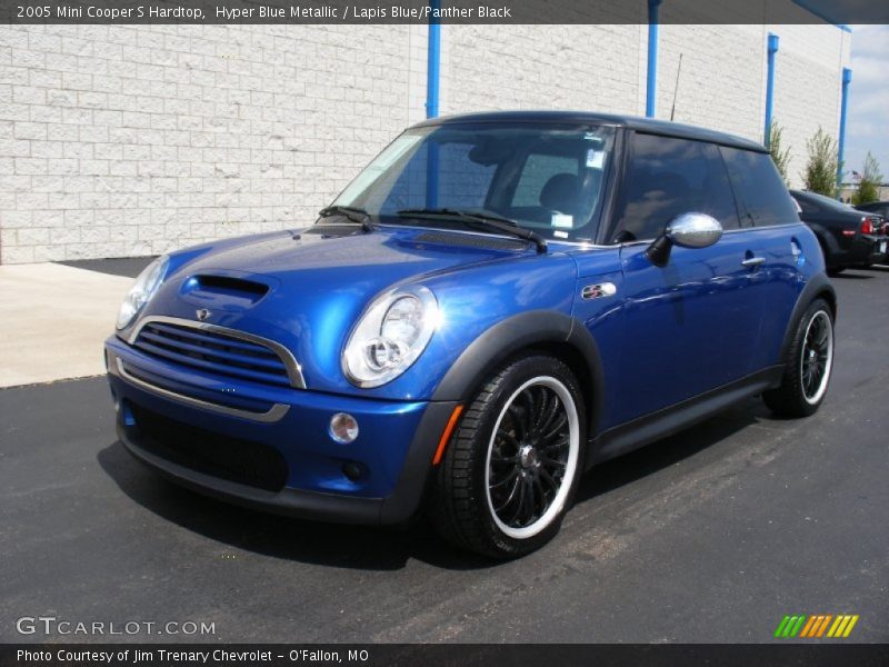 Hyper Blue Metallic / Lapis Blue/Panther Black 2005 Mini Cooper S Hardtop