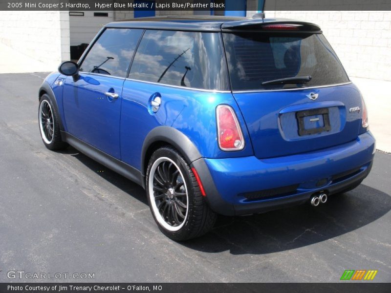 Hyper Blue Metallic / Lapis Blue/Panther Black 2005 Mini Cooper S Hardtop