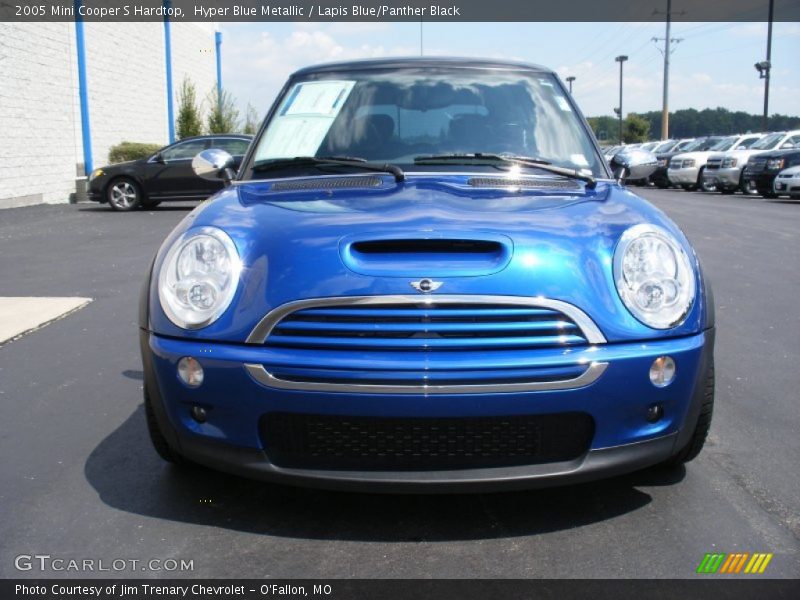 Hyper Blue Metallic / Lapis Blue/Panther Black 2005 Mini Cooper S Hardtop