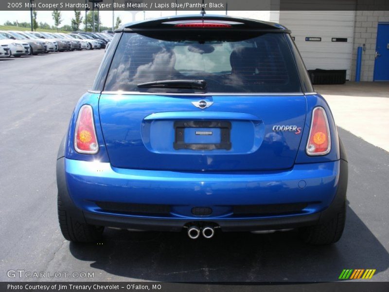 Hyper Blue Metallic / Lapis Blue/Panther Black 2005 Mini Cooper S Hardtop