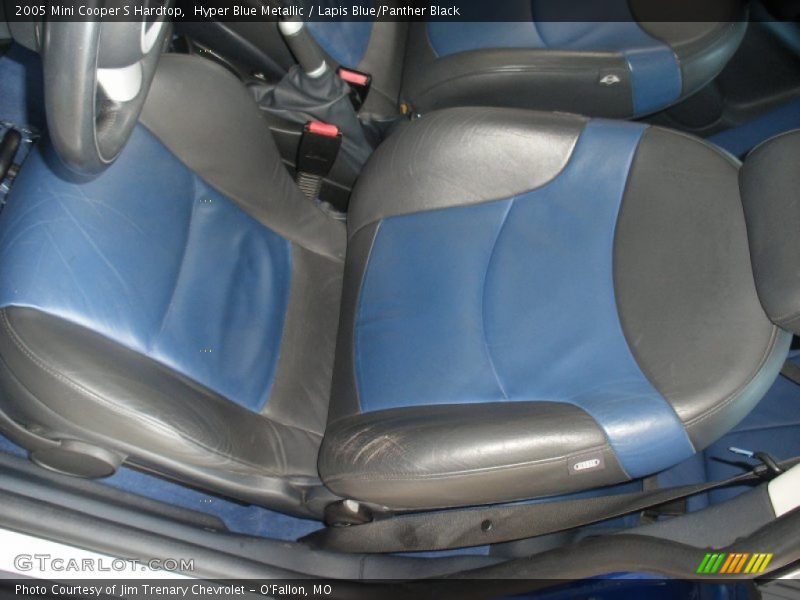 Hyper Blue Metallic / Lapis Blue/Panther Black 2005 Mini Cooper S Hardtop