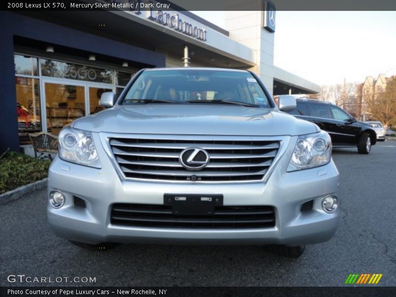 Mercury Silver Metallic / Dark Gray 2008 Lexus LX 570