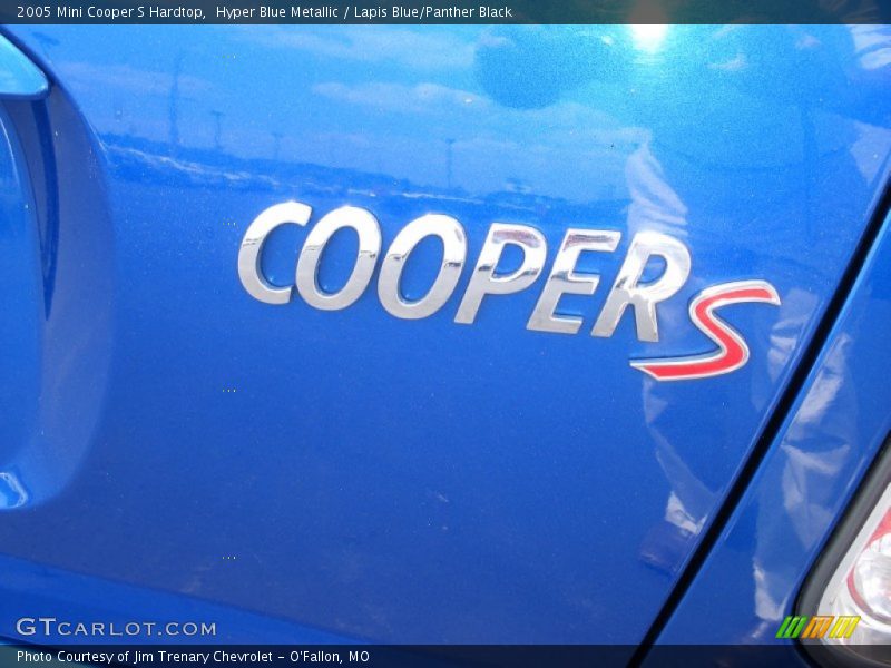 Hyper Blue Metallic / Lapis Blue/Panther Black 2005 Mini Cooper S Hardtop