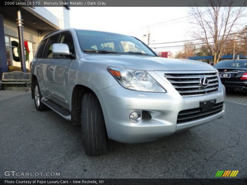 Mercury Silver Metallic / Dark Gray 2008 Lexus LX 570