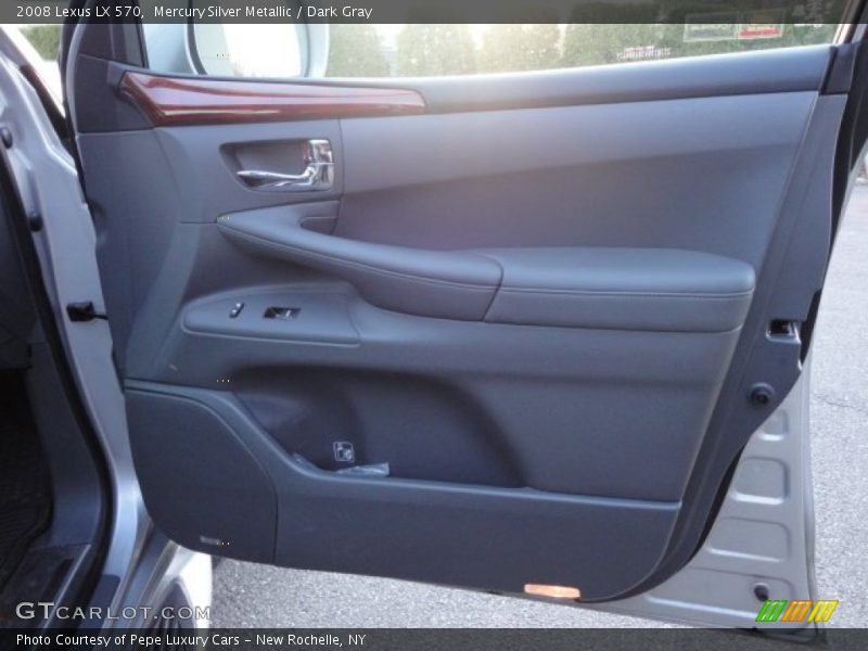 Mercury Silver Metallic / Dark Gray 2008 Lexus LX 570