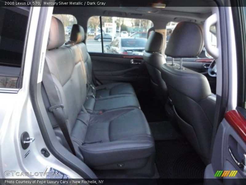 Mercury Silver Metallic / Dark Gray 2008 Lexus LX 570