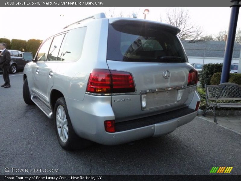 Mercury Silver Metallic / Dark Gray 2008 Lexus LX 570