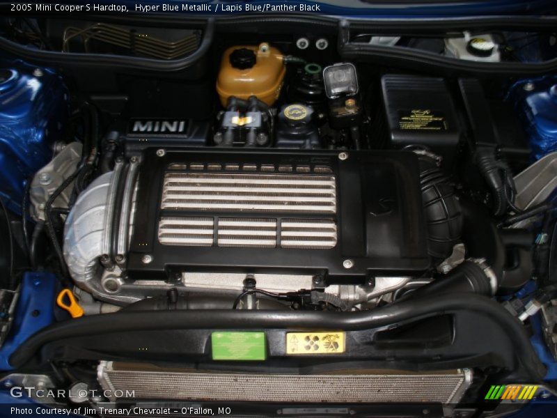 Hyper Blue Metallic / Lapis Blue/Panther Black 2005 Mini Cooper S Hardtop