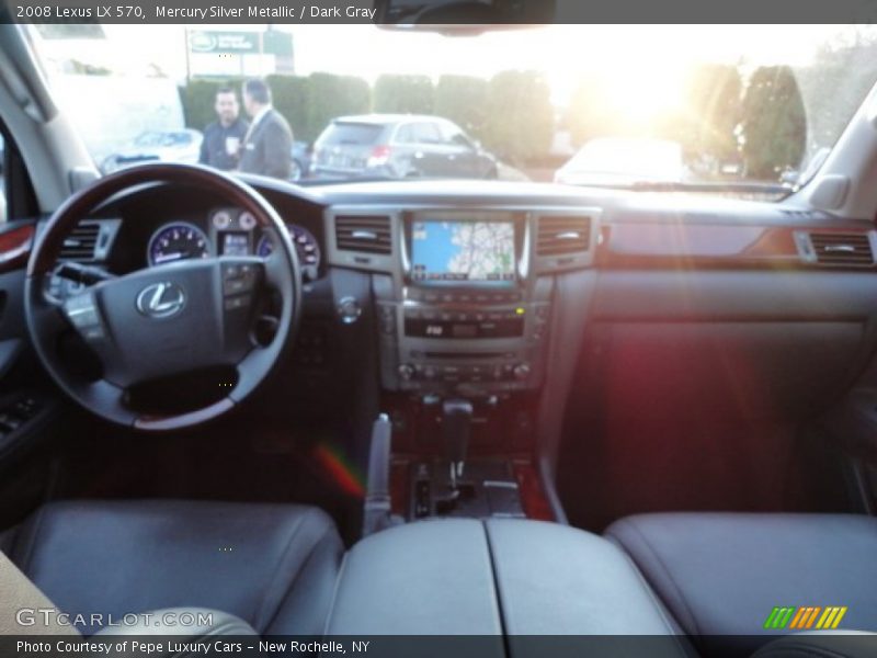 Mercury Silver Metallic / Dark Gray 2008 Lexus LX 570
