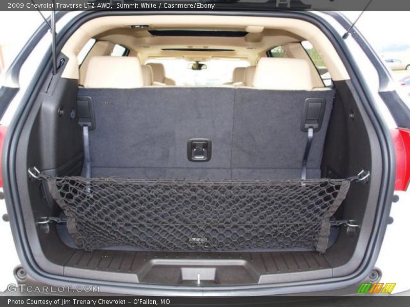 Summit White / Cashmere/Ebony 2009 Chevrolet Traverse LTZ AWD