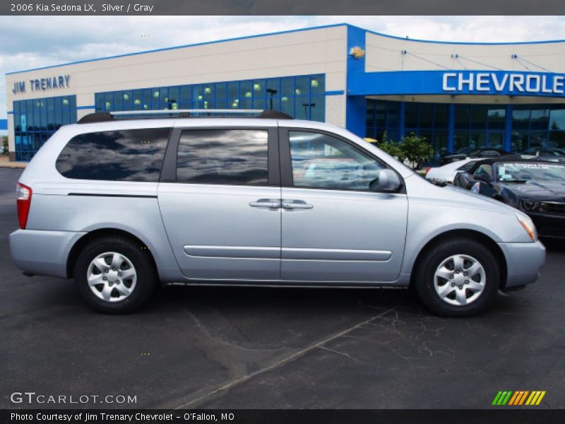 Silver / Gray 2006 Kia Sedona LX