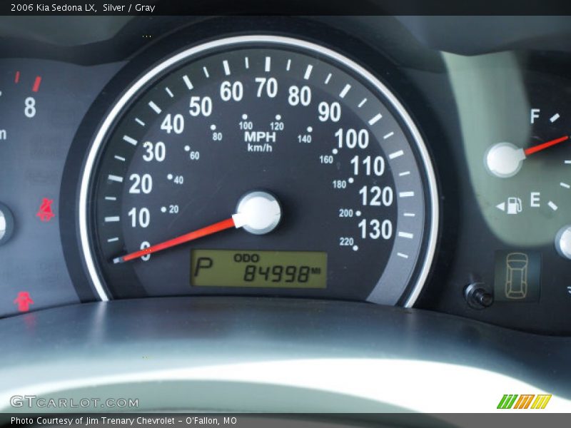 Silver / Gray 2006 Kia Sedona LX