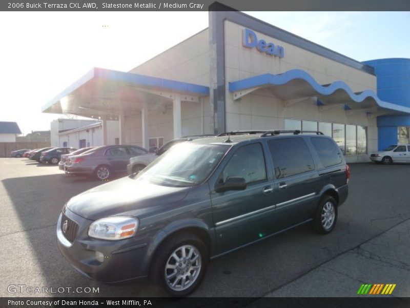 Slatestone Metallic / Medium Gray 2006 Buick Terraza CXL AWD