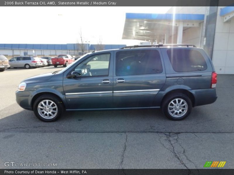 Slatestone Metallic / Medium Gray 2006 Buick Terraza CXL AWD