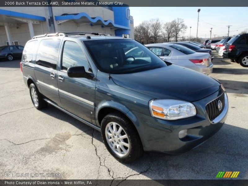 Slatestone Metallic / Medium Gray 2006 Buick Terraza CXL AWD