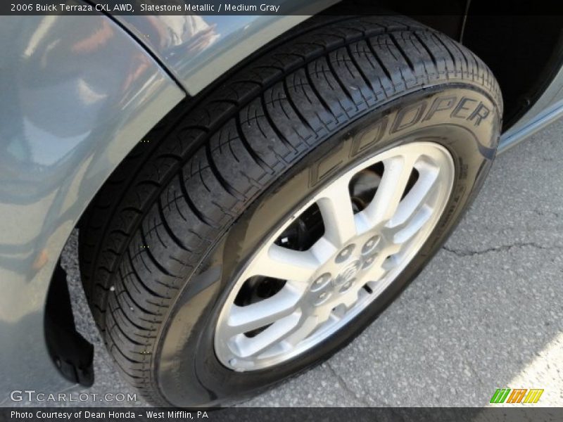 Slatestone Metallic / Medium Gray 2006 Buick Terraza CXL AWD