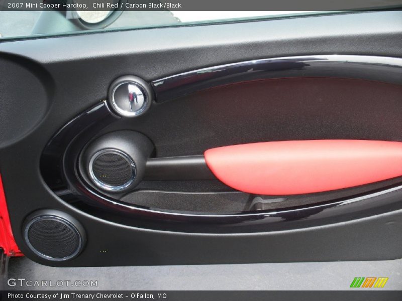 Chili Red / Carbon Black/Black 2007 Mini Cooper Hardtop