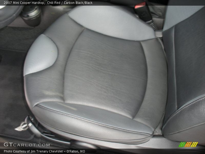 Chili Red / Carbon Black/Black 2007 Mini Cooper Hardtop