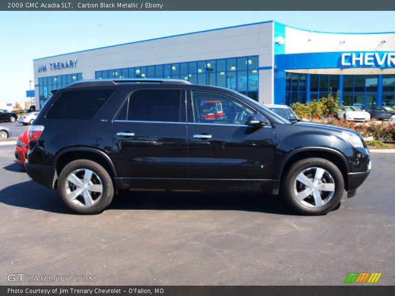 Carbon Black Metallic / Ebony 2009 GMC Acadia SLT