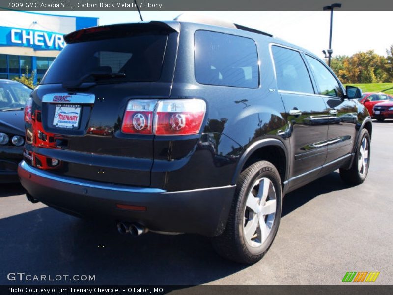Carbon Black Metallic / Ebony 2009 GMC Acadia SLT