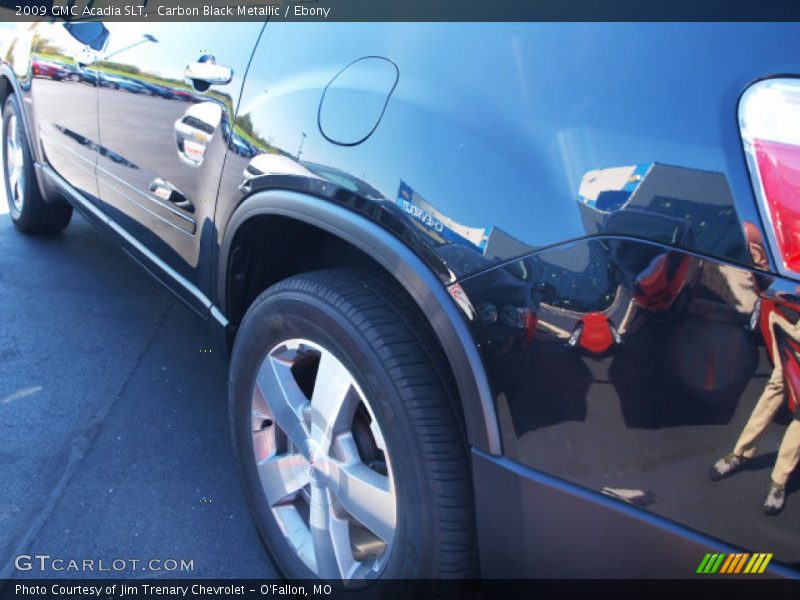 Carbon Black Metallic / Ebony 2009 GMC Acadia SLT