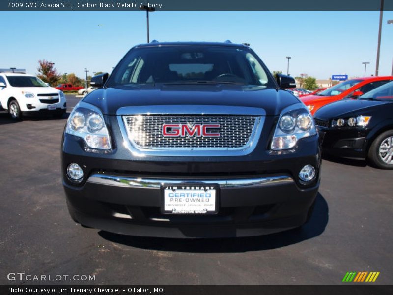 Carbon Black Metallic / Ebony 2009 GMC Acadia SLT