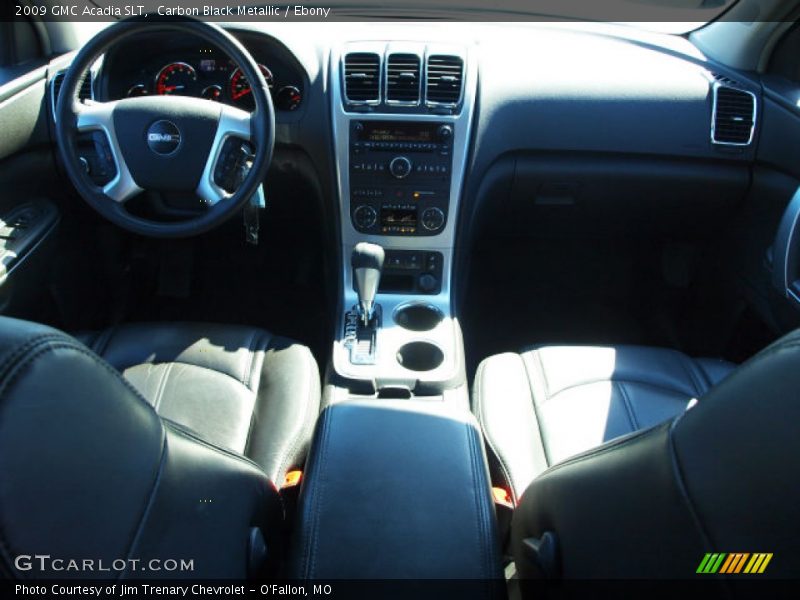Carbon Black Metallic / Ebony 2009 GMC Acadia SLT