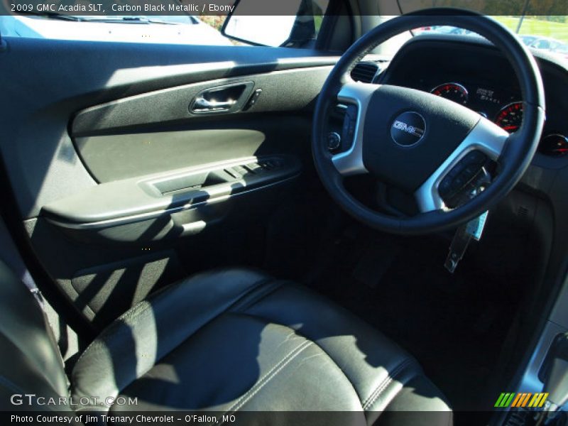 Carbon Black Metallic / Ebony 2009 GMC Acadia SLT