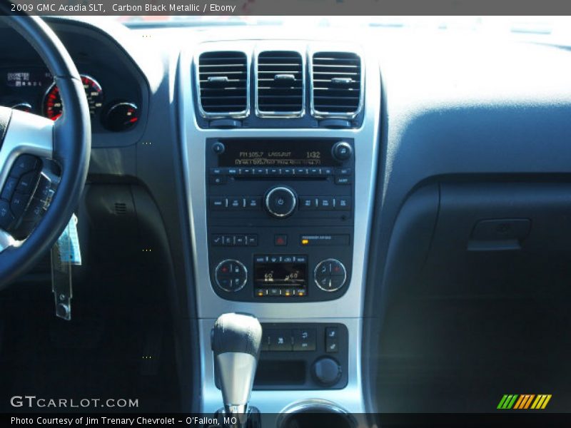 Carbon Black Metallic / Ebony 2009 GMC Acadia SLT