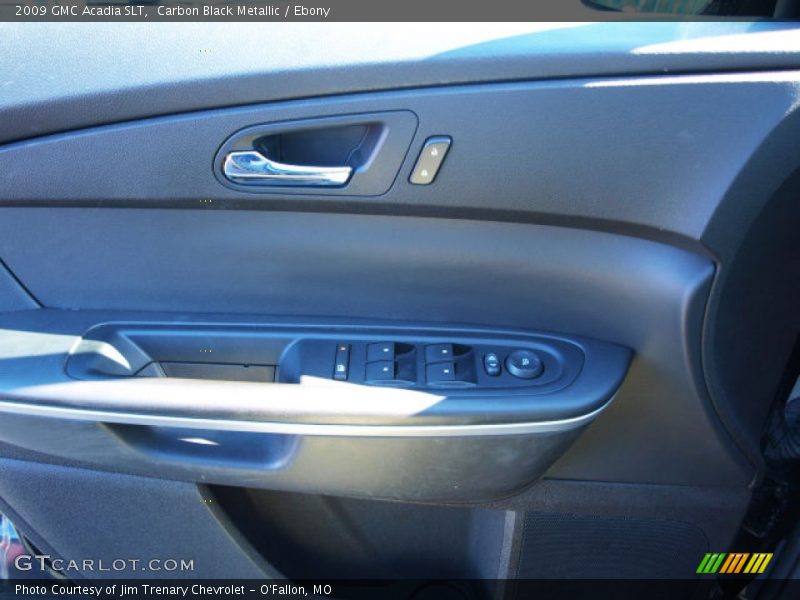 Carbon Black Metallic / Ebony 2009 GMC Acadia SLT