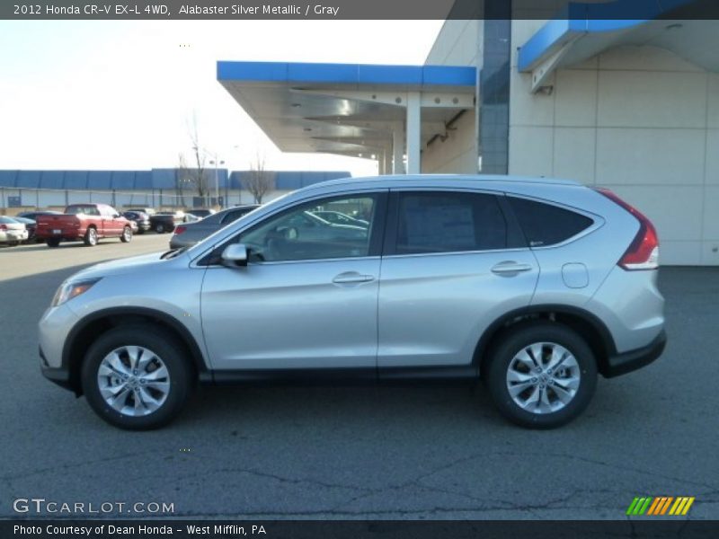  2012 CR-V EX-L 4WD Alabaster Silver Metallic