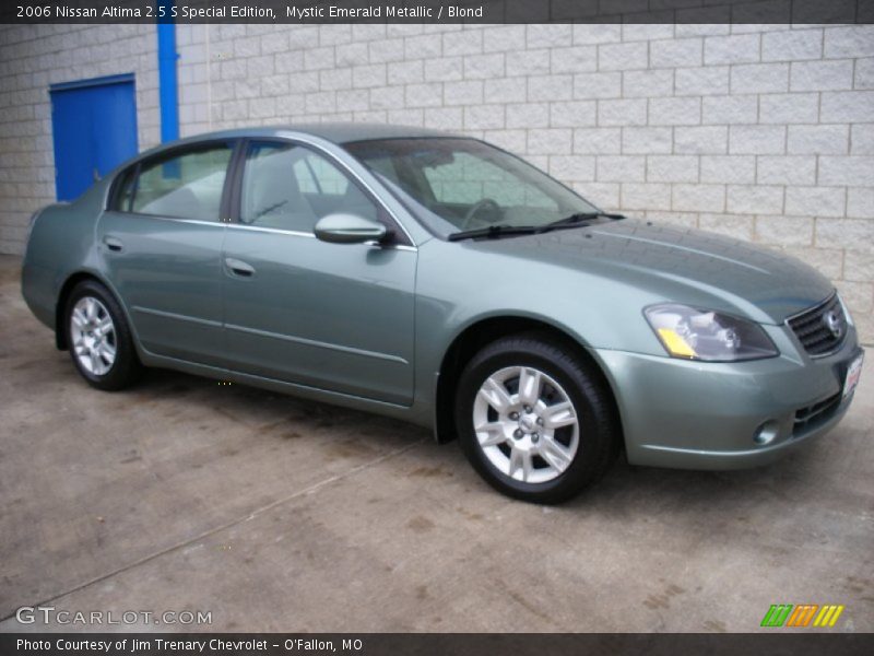 Mystic Emerald Metallic / Blond 2006 Nissan Altima 2.5 S Special Edition