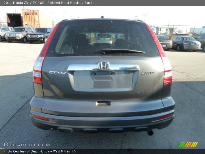 Polished Metal Metallic / Black 2011 Honda CR-V EX 4WD