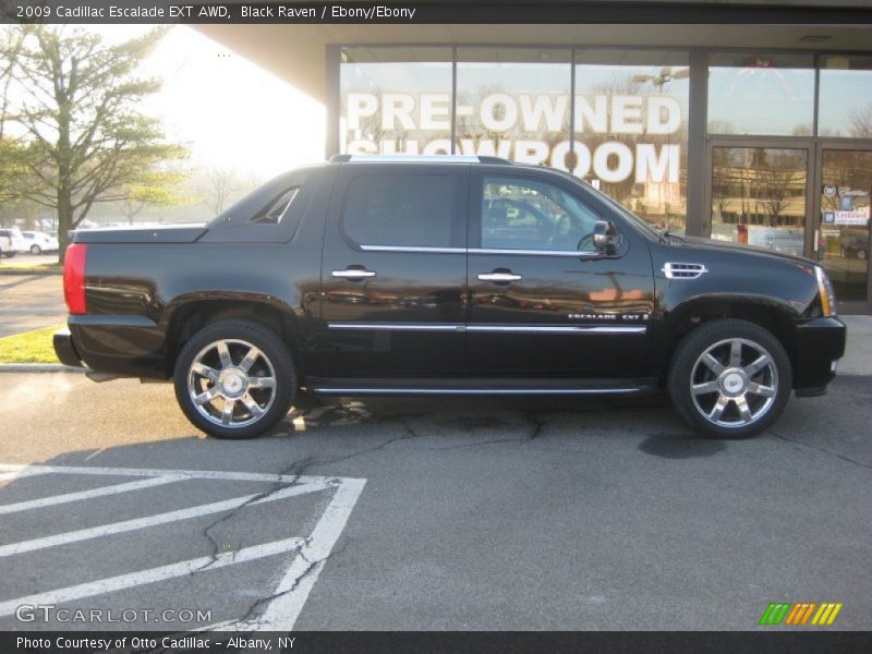 Black Raven / Ebony/Ebony 2009 Cadillac Escalade EXT AWD