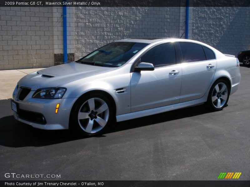 Maverick Silver Metallic / Onyx 2009 Pontiac G8 GT