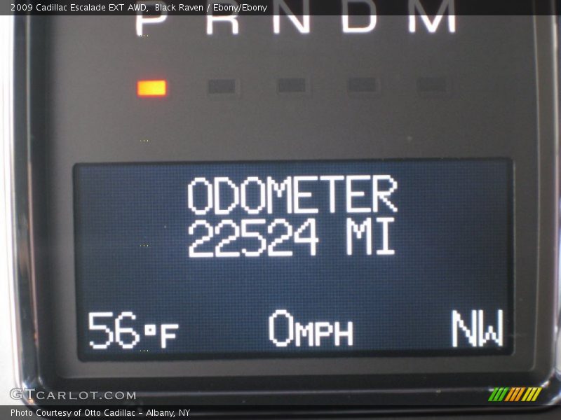 Black Raven / Ebony/Ebony 2009 Cadillac Escalade EXT AWD