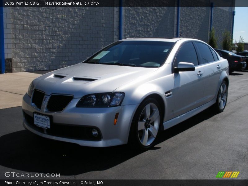 Maverick Silver Metallic / Onyx 2009 Pontiac G8 GT