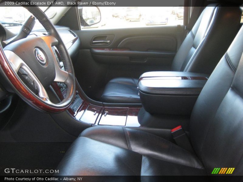 Black Raven / Ebony/Ebony 2009 Cadillac Escalade EXT AWD