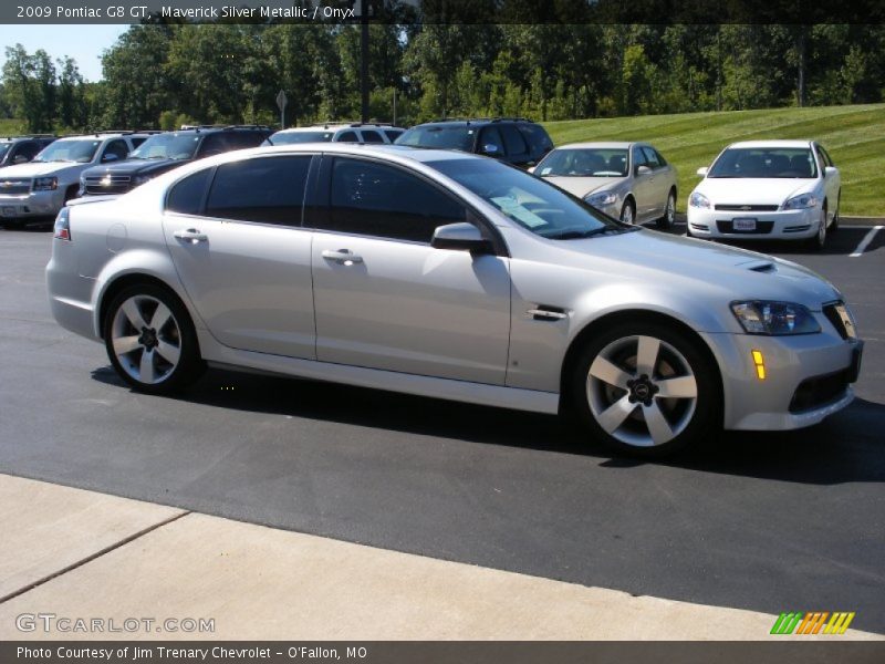 Maverick Silver Metallic / Onyx 2009 Pontiac G8 GT