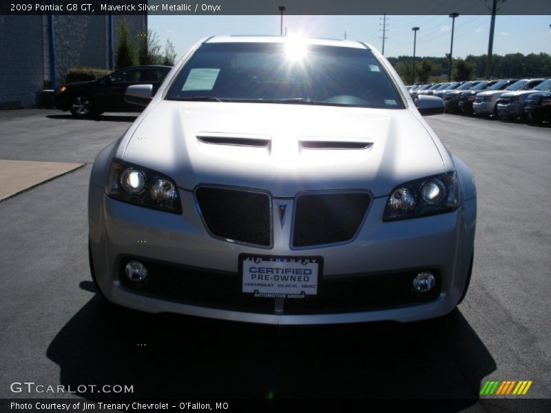 Maverick Silver Metallic / Onyx 2009 Pontiac G8 GT